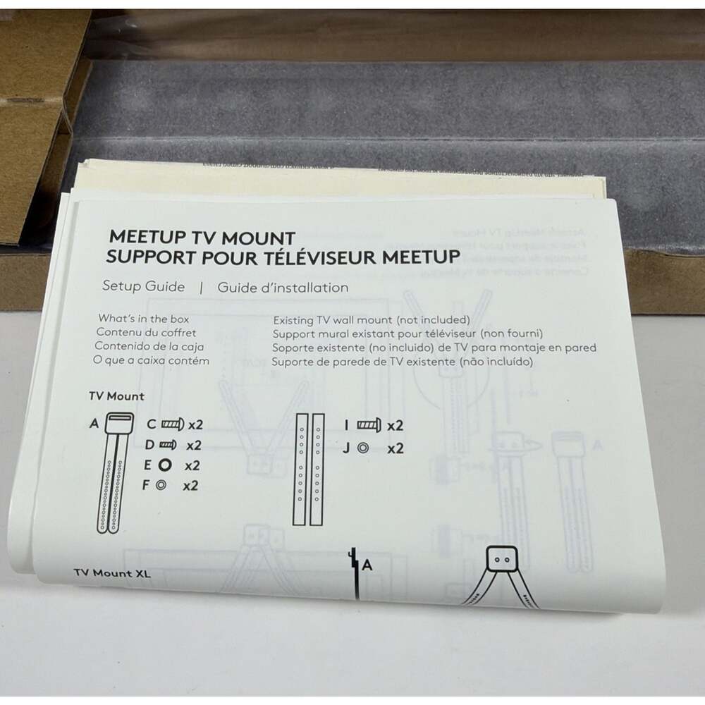 Logitech TV Mount for Meetup - Open Box - Picture 2 of 4